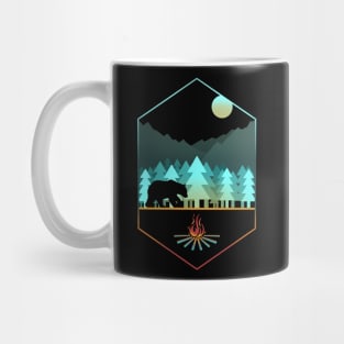 A wild campfire Mug